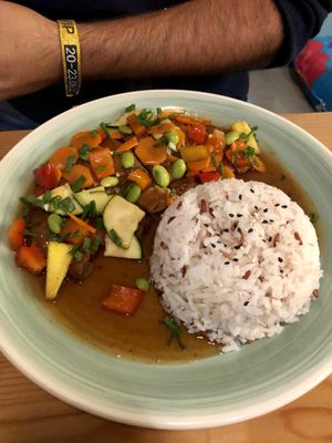 Vegan Pecking duck at Loving Hut in Amsterdam