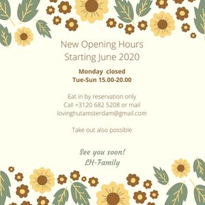 Update at Loving Hut in Amsterdam