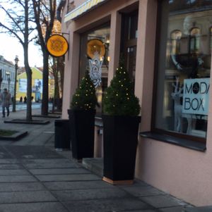 entrance at Holy Donut in Kaunas