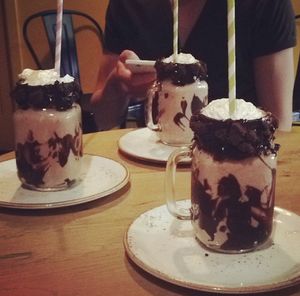A vegan freakshake - yum! at Holy Donut in Kaunas