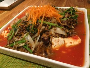 spicy tofu! at May Taste in Hanoi