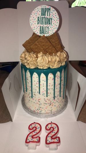 Dunkaroo cake  at Parlour Vegan Bakery in Plantation