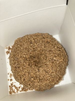 Coffee cake donut at Parlour Vegan Bakery in Plantation