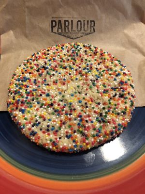 Unicorn sugar cookie🌈🦄 at Parlour Vegan Bakery in Plantation