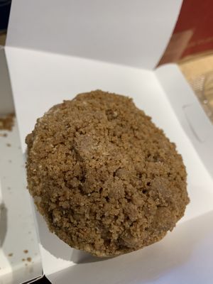 Coffee cake gf donut at Parlour Vegan Bakery in Plantation