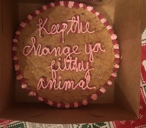 A cake my family bought for Christmas!  at Parlour Vegan Bakery in Plantation