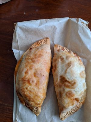 Cuban empanada and cauliflower empanadas at Parlour Vegan Bakery in Plantation