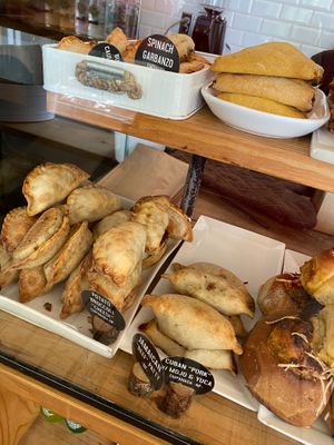 Empanadas at Parlour Vegan Bakery in Plantation