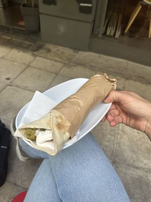   at Enjoy Just Falafel  in Athens