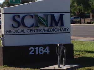 When you see this sign, turn in here at Nourish in Tempe