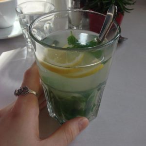 :) at Cafe Menta in Vienna