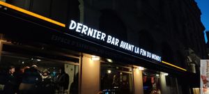 Facade at Le Dernier Bar avant la Fin du Monde in Paris