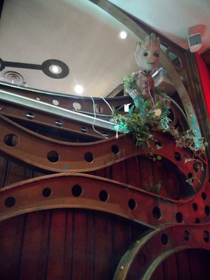 Interior at Le Dernier Bar avant la Fin du Monde in Paris