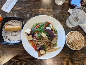 Green Curry 8/10 at Ginger House in Brooklyn