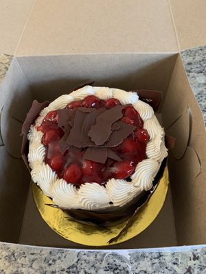 Black Forest cake  at Vogue Cakes in Vancouver