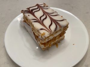 Fancy pastry at Vogue Cakes in Vancouver