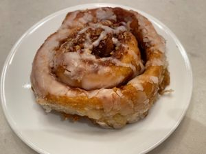 Cinnamon Bun at Vogue Cakes in Vancouver