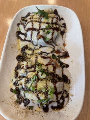 Road Side Aloo Tikka  at Green Mushroom in Newtown