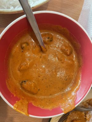 Butter chicken  at Green Mushroom in Newtown