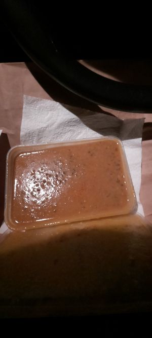 Road Side Aloo tikki at Green Mushroom in Newtown