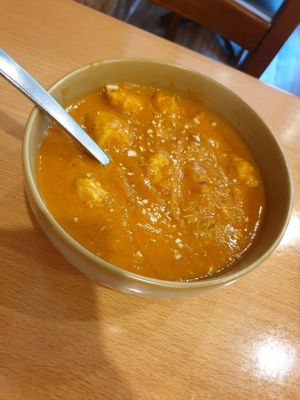 "Chicken" korma at Green Mushroom in Newtown