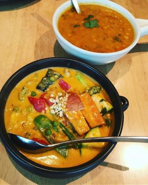   at Green Mushroom in Newtown