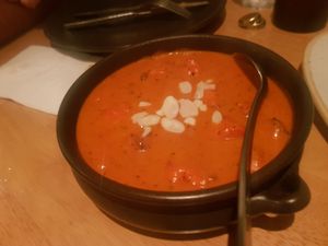 Butter chicken at Green Mushroom in Newtown