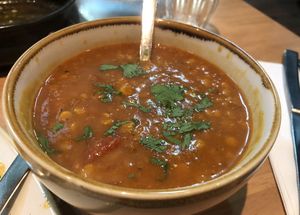 Chana dal at Green Mushroom in Newtown
