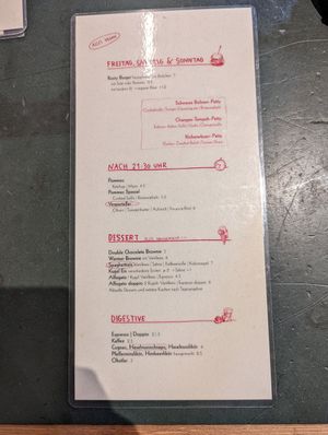  at Cafe Rost in Mannheim