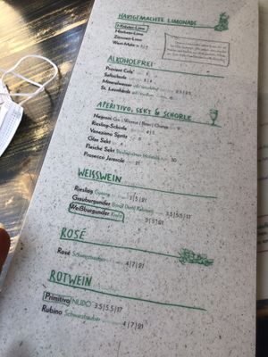 Drinks   at Cafe Rost in Mannheim