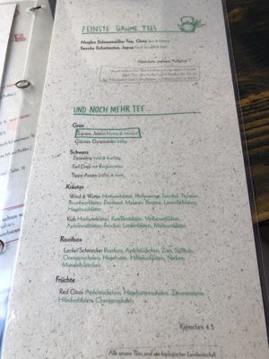 Tea  at Cafe Rost in Mannheim