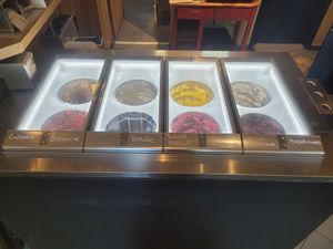 Vegan Hazelnut and Cocolate Ice Cream 🤩 at Cafe Rost in Mannheim