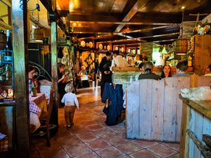 Inside of La Malga Ristorante Pizzeria Vionteca at La Malga Ristorante Pizzeria Vinoteca in Berlin