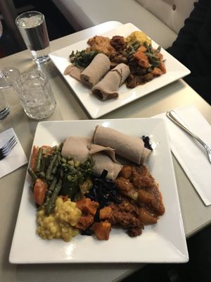 Vegan all you can eat at Selam in Toronto