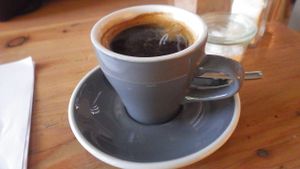 Excellent black coffee at No58 Speiserei in Berlin