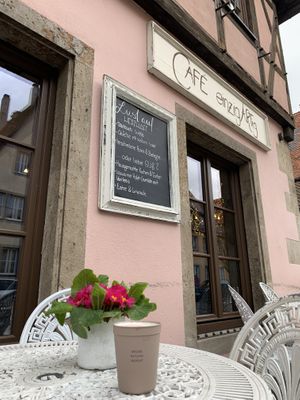   at Cafe Einzigartig in Rothenburg Ob Der Tauber