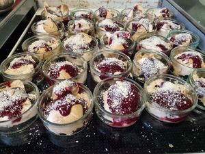 Dessert at Tofuclub in Recklinghausen