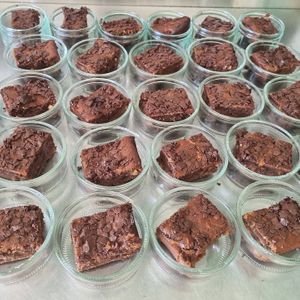 Brownies at Tofuclub in Recklinghausen