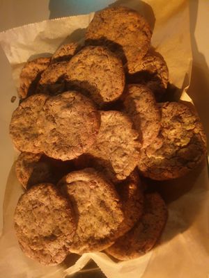 Cashew Choko Cookies at Tofuclub in Recklinghausen