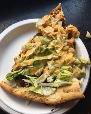 Fat Mac Pizza at Apiecalypse Now Pizza and Snack Bar in Toronto