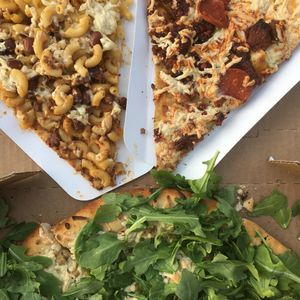 The White Walker, The Pig Destroyer Destroyer and Chili-Mac & Charlie at Apiecalypse Now Pizza and Snack Bar in Toronto