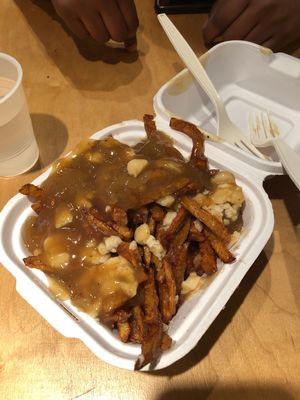 Poutine at Apiecalypse Now Pizza and Snack Bar in Toronto