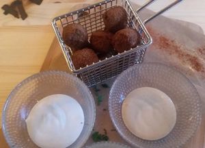 falafel at FLFL - Skånegatan in Stockholm