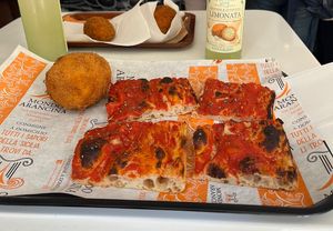   at Mondo Arancina in Rome