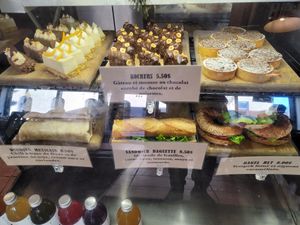 Great dessert and sandwich options at Cafe Tuyo in Montreal
