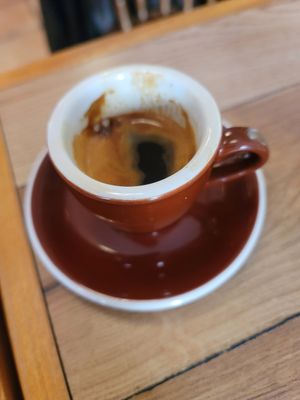 Espresso at Cafe Tuyo in Montreal