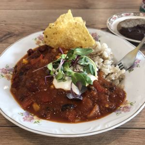 Chili at Cafe Tuyo in Montreal