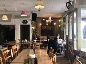 Interior ☕️ at Cafe Tuyo in Montreal
