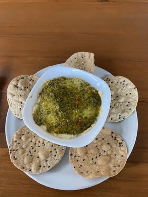 Hummus at Playa Detox in Puerto Vallarta