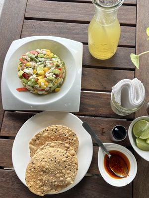 Ceviche Detox  at Playa Detox in Puerto Vallarta